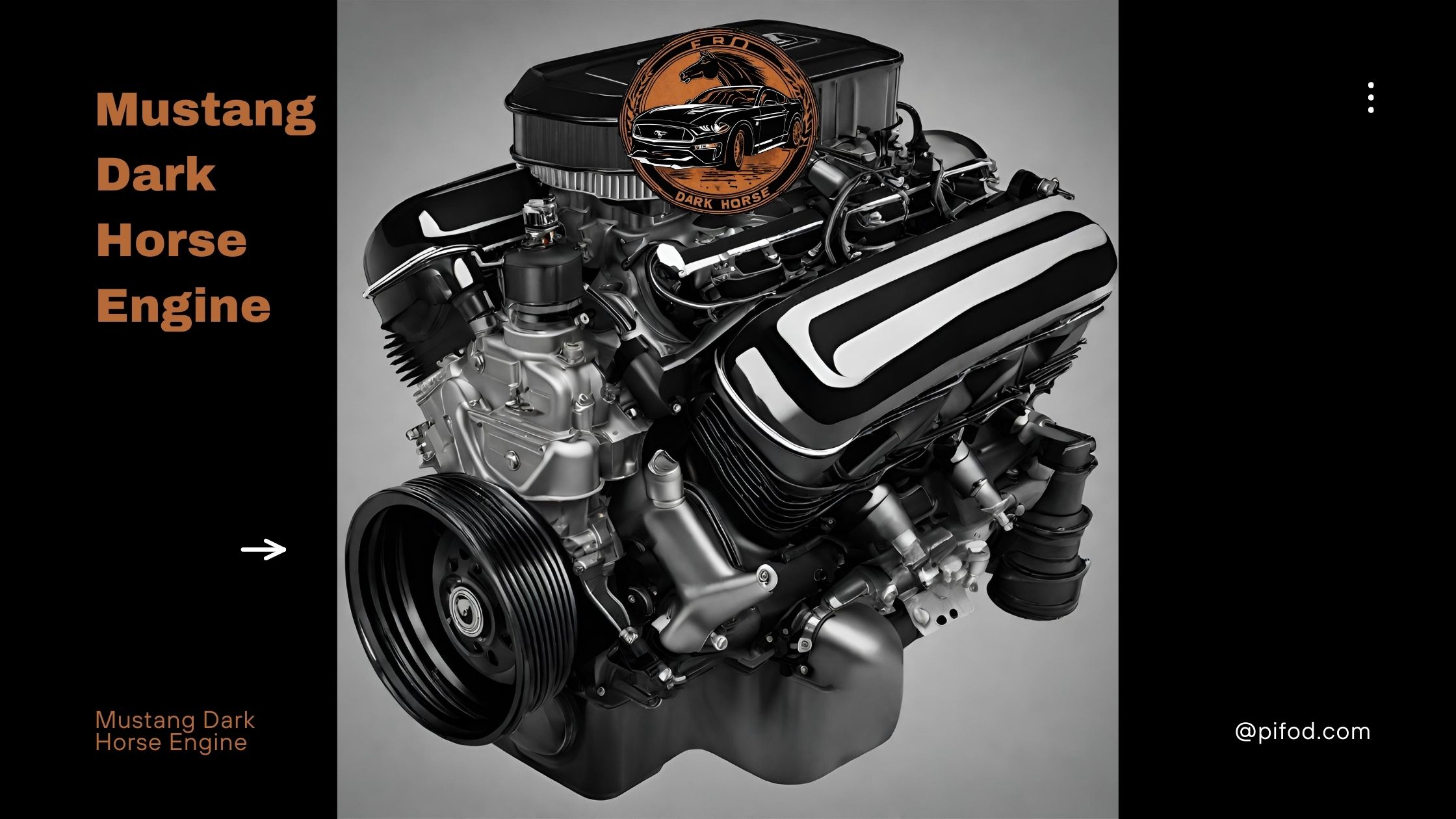 Mustang Dark Horse Engine