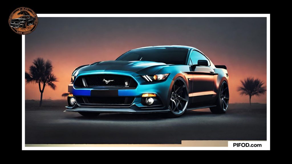 What Color Is The Mustang Dark Horse